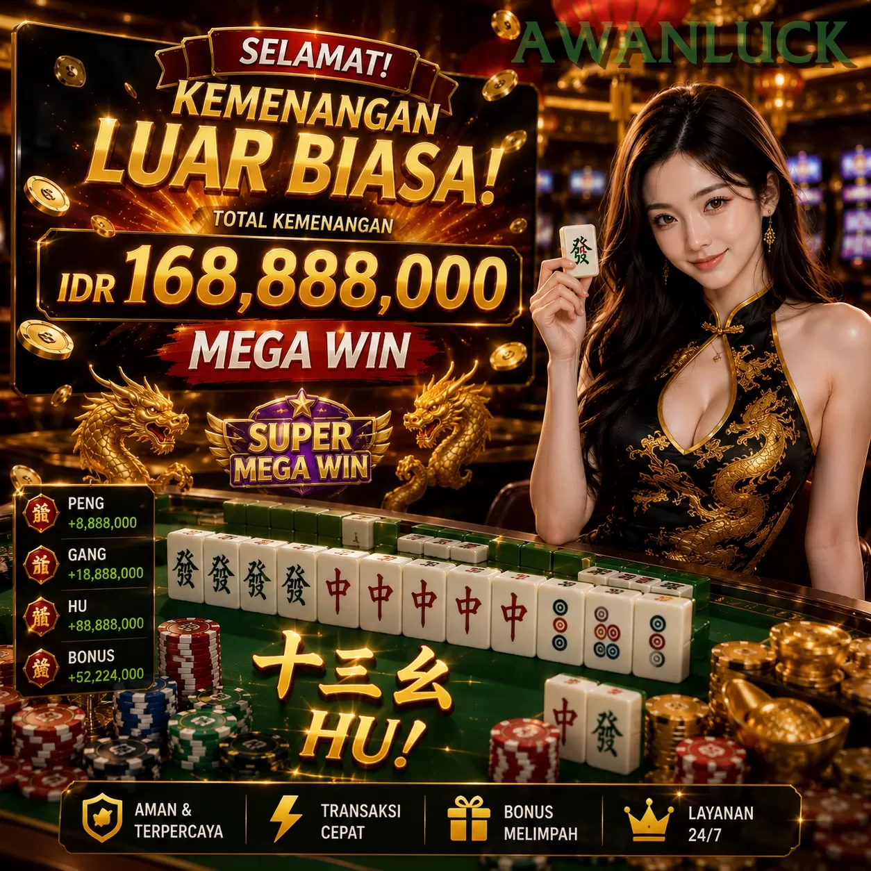 Cara Mendaftar dan Verifikasi Akun di awanluck