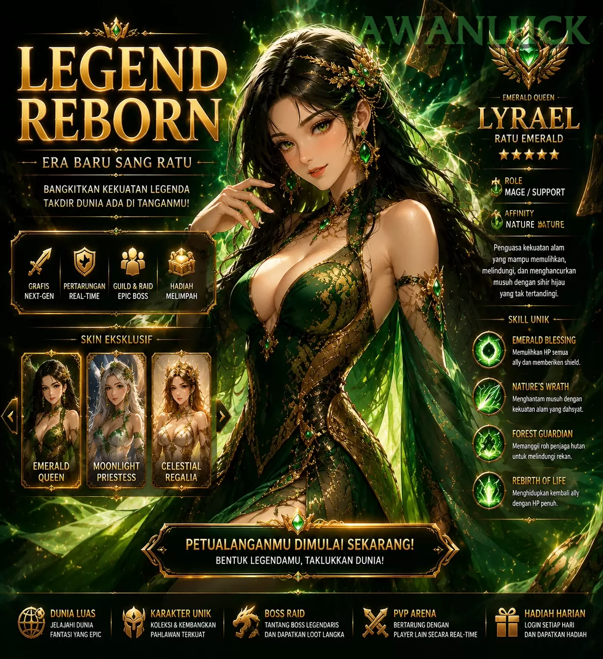 awanluck Platform Game Terpercaya untuk Pemain Indonesia